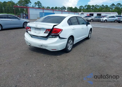 2014 Honda Civic Lx from USA, damaged, VIN 19XFB2F54EE075804